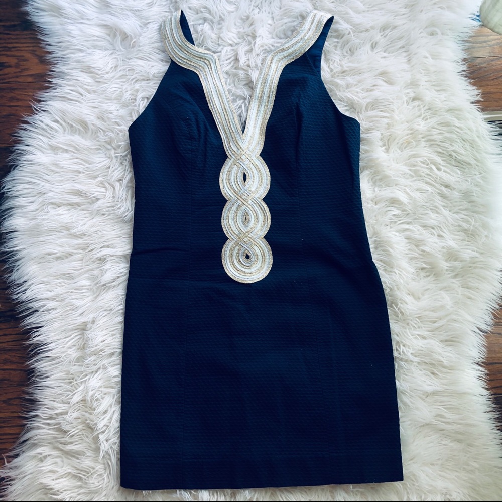 Lilly Pulitzer Size 10 blue dress
